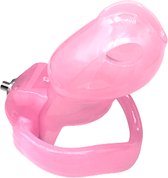 HT-V5 - Chastity cage - Penis kooi - Kuisheidsgordel - Pink/Standard