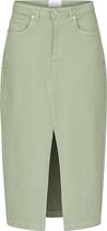 SISTERS POINT Rok Femme Olia-sk - Dusty Green Wash - Taille M