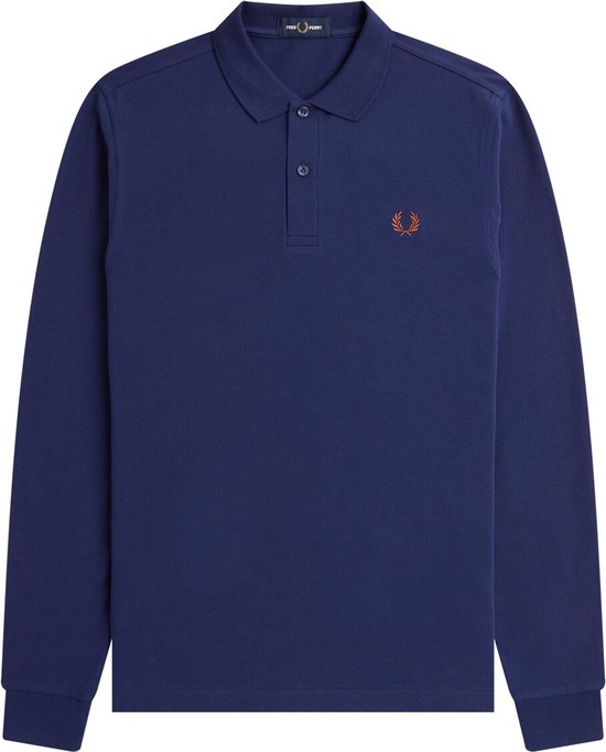 Fred Perry - Longsleeve Plain Shirt - Blauwe