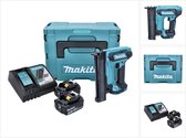 Makita DFN 350 RMJ accu staande spijkermachine 18 V 15 - 35 mm + 2x accu 4.0 Ah + lader + Makpac