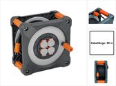 Brennenstuhl professionalLINE Cube kabelhaspel IP44 KA 5110 50m H07BQ-F 3G1,5 - 9201500200