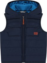 Stains and Stories boys bodywarmer Jongens Jas - dark royal - Maat 86