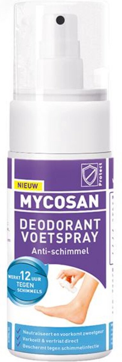 Goedkoopste Mycosan Voetspray Anti Schimmel Deodorant 80 ml