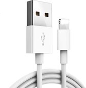 2x 2M Cit's© lightning oplaadkabel -Geschikt voor Apple - iPhone kabel - iPad kabel - Oplader voor Apple - USB naar lightning- Lightning Oplader - Kabel voor Apple - iPhone oplader - 2 meter- wit