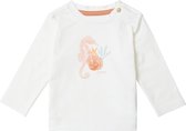 Noppies Girls Tee Caroline T-shirt à manches longues Filles - Whisper White - Taille 56