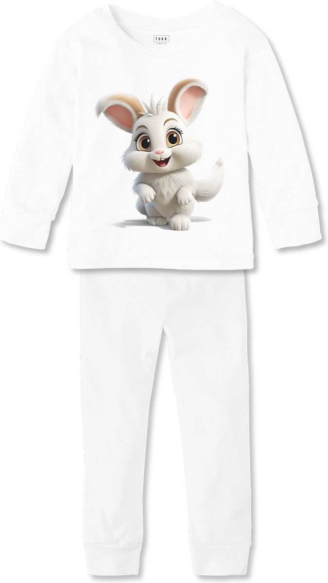 Tukk Jammies Konijn pyjama maat 86