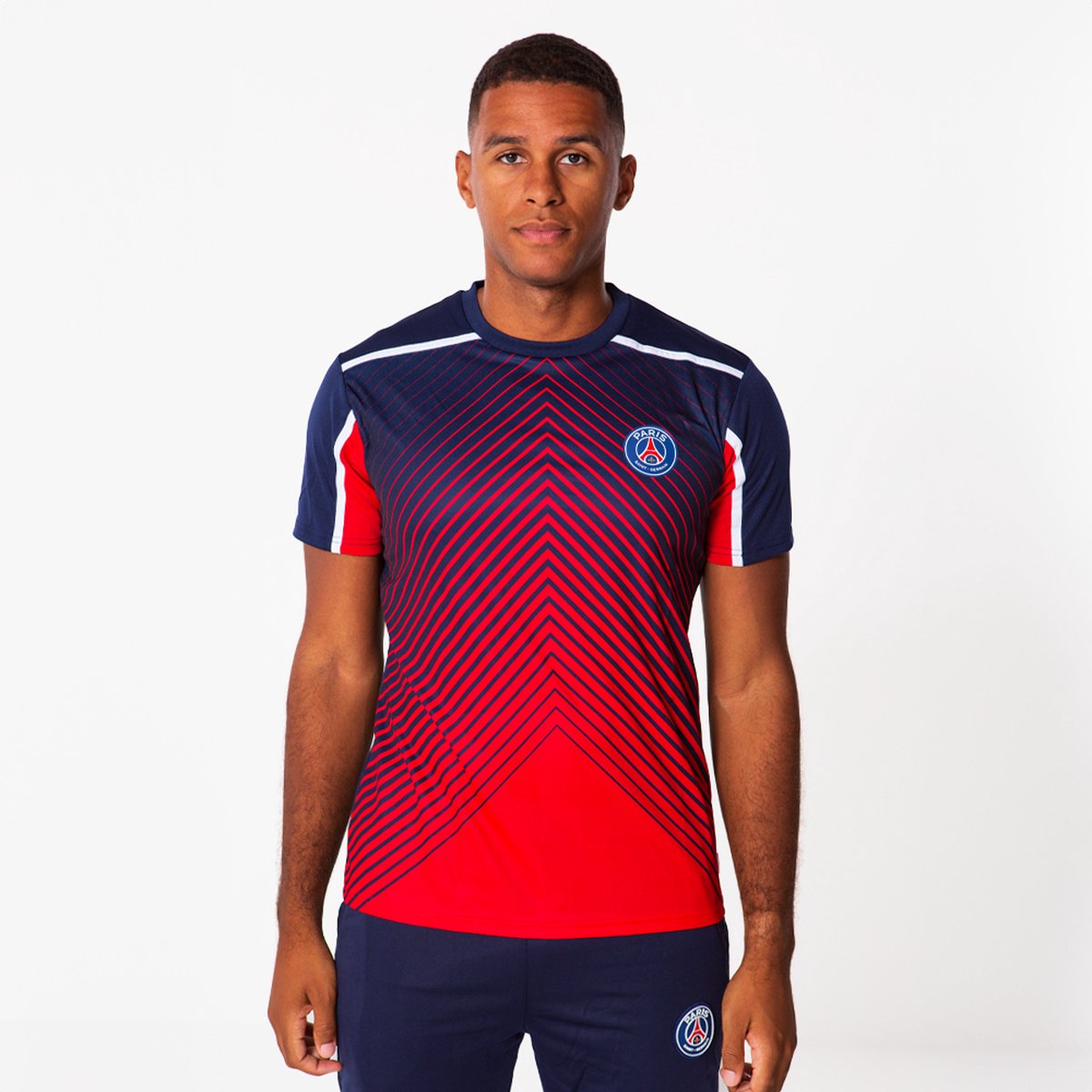 Maillot PSG Collection Officielle Paris Saint Germain - Taille Homme S à XXL - 100% Polyester - Produit Licencié