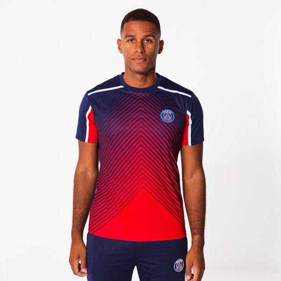 PSG Voetbalshirt Sublime Senior - Maat S - Sportshirt Volwassenen - Blauw/Rood