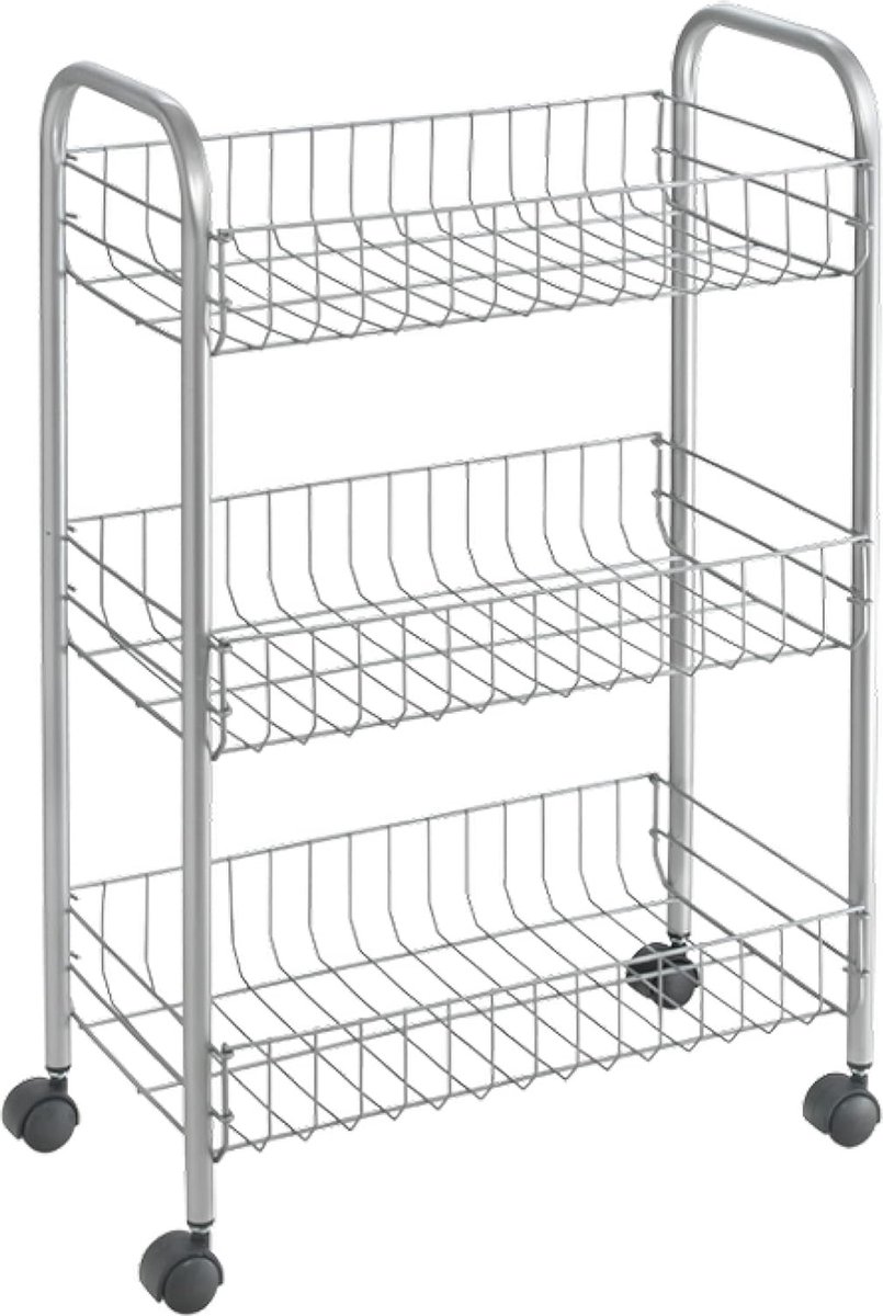 wagen 3-etages, Zilver