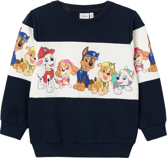 NAME IT NMMJILMAR PAWPATROL SWEAT UNB CPLG Pull pour Garçons - Taille 92