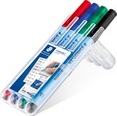 STAEDTLER Lumocolor Correctable stiftenset – 0,6MM - box 4 kleuren