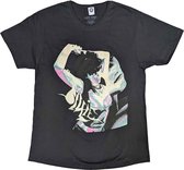 Billie Eilish - Portrait Heren T-shirt - XL - Grijs