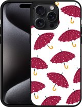 Cazy Hardcase Hoesje geschikt voor iPhone 15 Pro Max Paraplu's