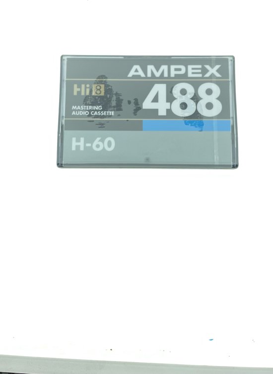 Foto: Ampex 488 h 60 mastering audio hi8 cassette