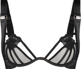 Hunkemöller Niet-voorgevormde beugel bh Casanova Zwart D85