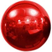 Spiegelballon rood - 40 cm