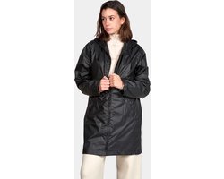 Clima Bisetti - Regenjas Unisex Zwart S - Regenjas Dames - Regensjas Heren - Regenjas waterdicht - Opbergtas - Windjack - Mid-season - Unisex - OutdoorFashion - WeerbestendigeFashion