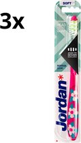 3x Jordan Tandenborstel Individual Clean Soft - Voordeelverpakking