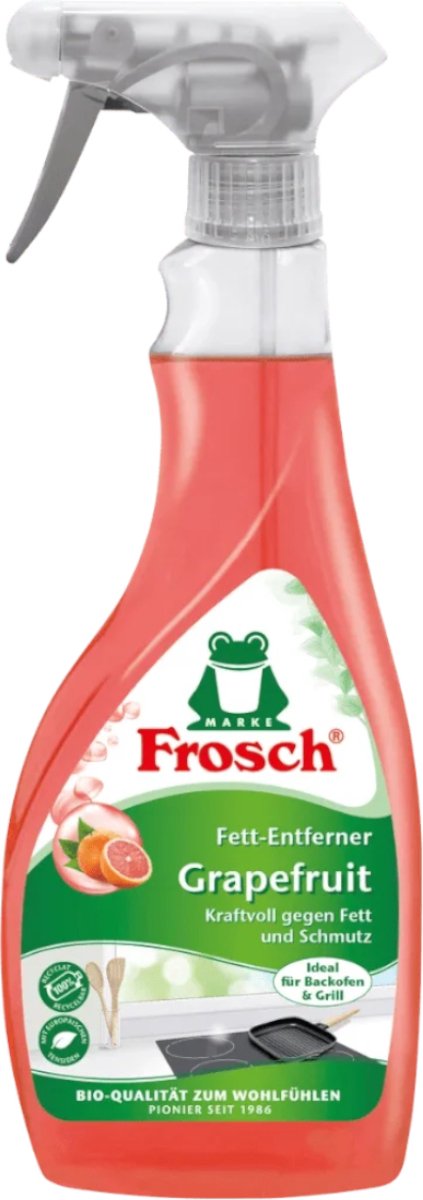 Frosch Keukenreiniger Vetverwijderaar Grapefruit, 500 ml