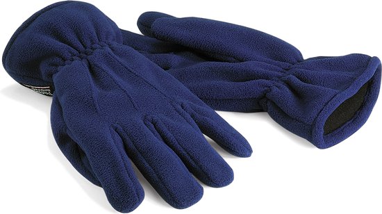 Handschoenen Unisex L/XL Beechfield French Navy 100% Polyester