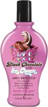 Brown Sugar Double Dark Black Chocolate Ice Cream - crème pour lit de bronzage - 400X bronzeurs - 221 ml