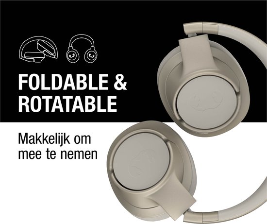 Fresh 'n Rebel Clam Core - Draadloze Bluetooth Koptelefoon - Over-Ear - 45 uur Speelduur - Silky Sand