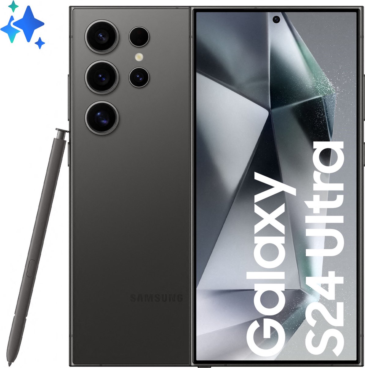 SAMSUNG Galaxy S24 Ultra 5G - 256 GB Titanium Zwart