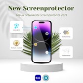 Ultieme Screenprotector + Installatie Kit | Geschikt voor Iphone 14, Waterdicht en Stofvrij | Met Schoonmaak Kit