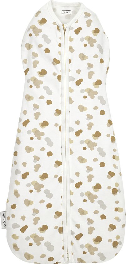 Meyco Baby Stains cocoon inbakerslaapzak - sand - 70cm - 0.3 TOG