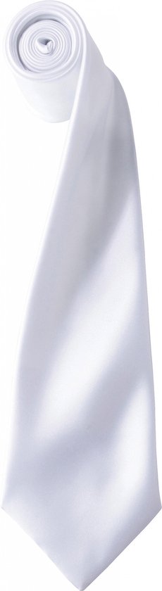 Cravate Homme Taille Unique Premier White 100% Polyester