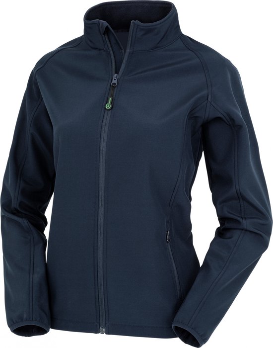 Result Women´s Recycled 2-Layer Printable Softshell Jacket RT901F - Navy - S