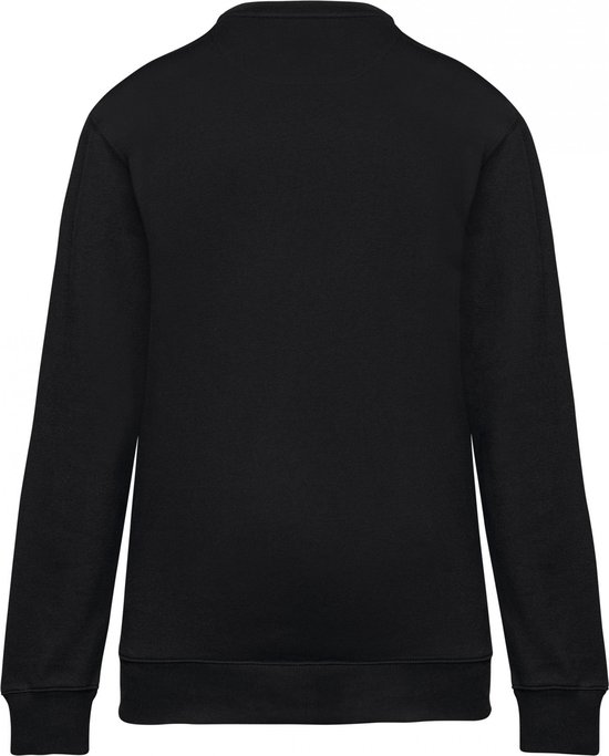 Sweatshirt Unisex XS WK. Designed To Work Ronde hals Lange mouw Black / Silver 70% Polyester, 30% Katoen