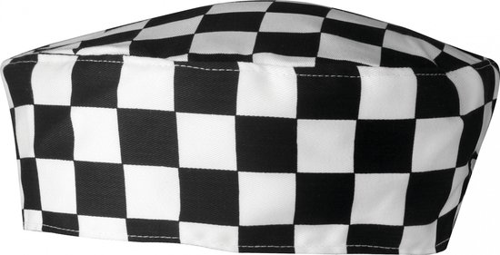 Kokspet Unisex One Size Premier Black / White 65% Polyester, 35% Katoen