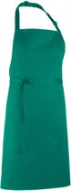 Schort/Tuniek/Werkblouse Unisex One Size Premier Emerald 65% Polyester, 35% Katoen