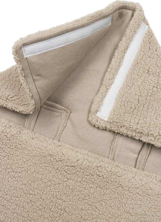Meyco Baby Teddy voetenzak - sand - 40x82cm van Meyco — afbeelding 3