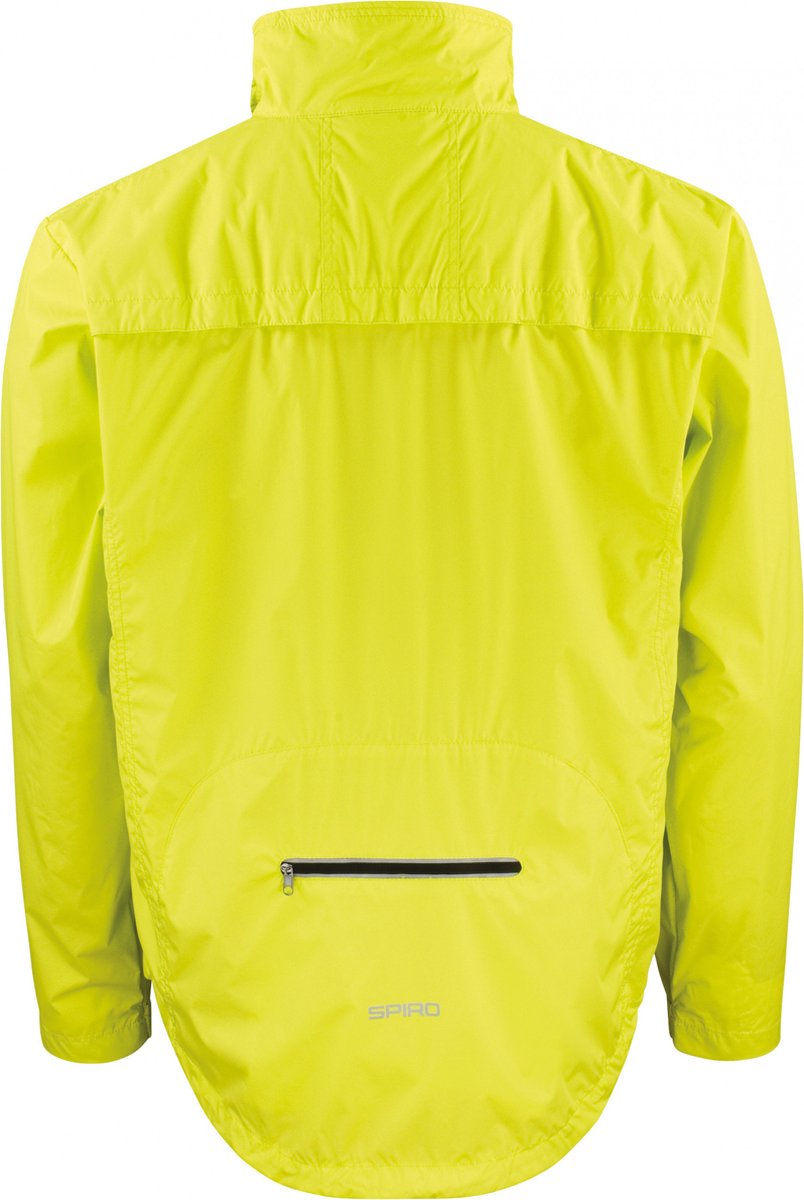 Spiro Unisex Crosslite Trail & Track Jacket S185X Neon Lime Geel