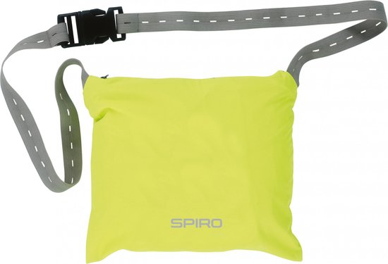 Spiro Unisex Crosslite Trail & Track Jacket S185X - Neon Lime - S