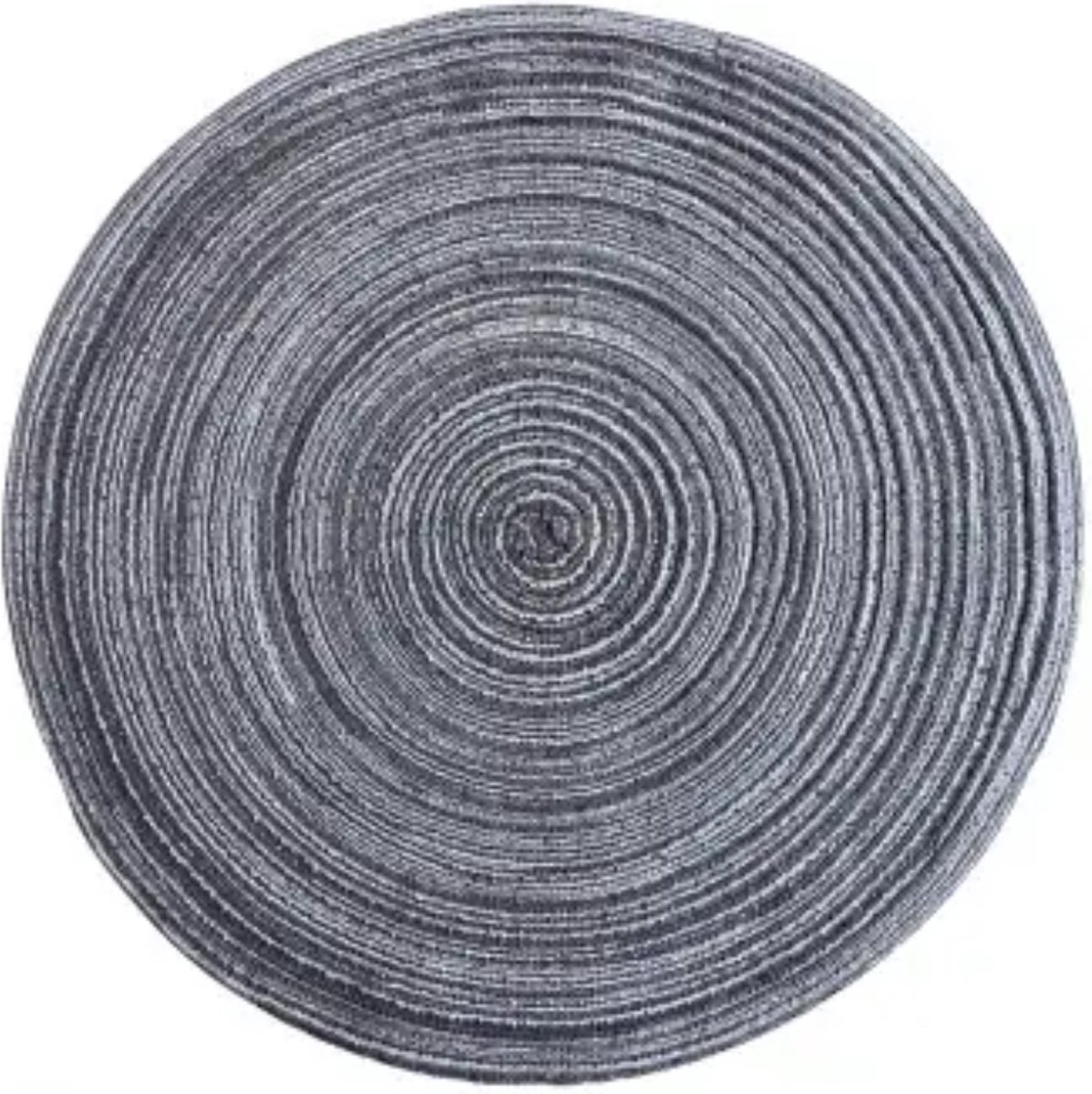 IXEN Placemats - Reykjavik Collection - Set van 6 - 38 cm - Grijs