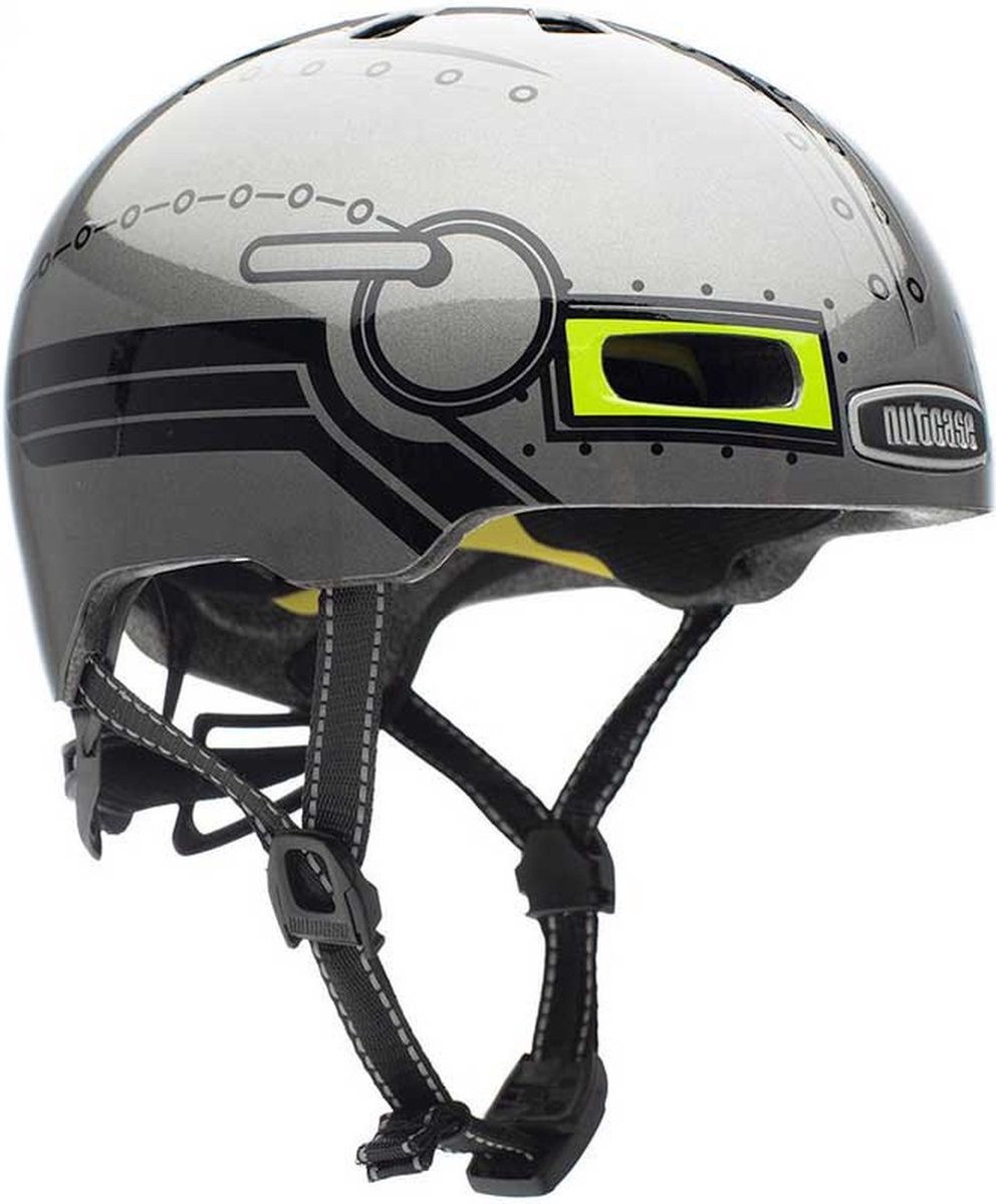 Nutcase - Little Nutty Robo Boy Gloss MIPS - XS - Fietshelm (48 - 52 cm)