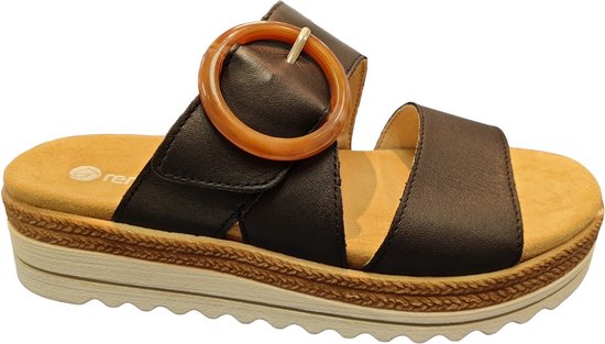 Sandali Donna Remonte D0q51 - Con Fibbia Decorativa, Comodi E Alla Moda