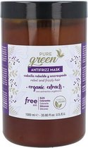 Haarmasker Pure Green Antifrizz