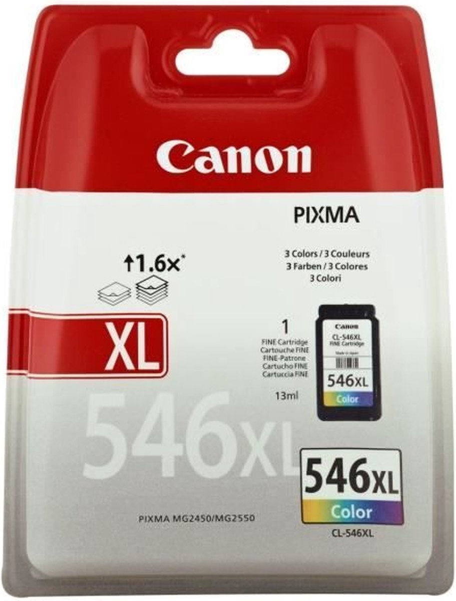 Canon cl-546xl Inktcartridge - Kleur + Retourzakje