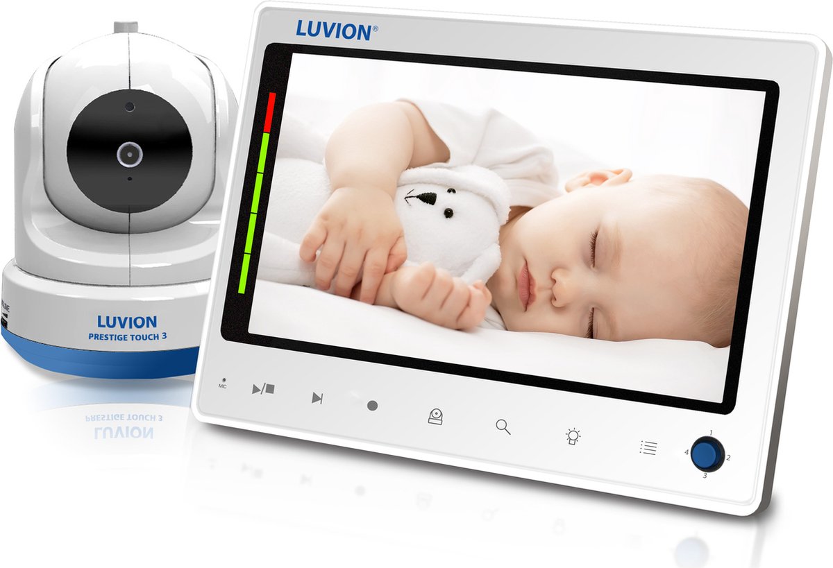 Afbeelding 2 van LUVION® Prestige Touch 3 - Babyfoon Met Camera - Premium Baby Monitor - Best Getest Consumentenbond Januari 2024