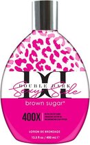 Brown Sugar Double Dark Sexy Side - zonnebankcreme - 400 x bronzers - 400 ml