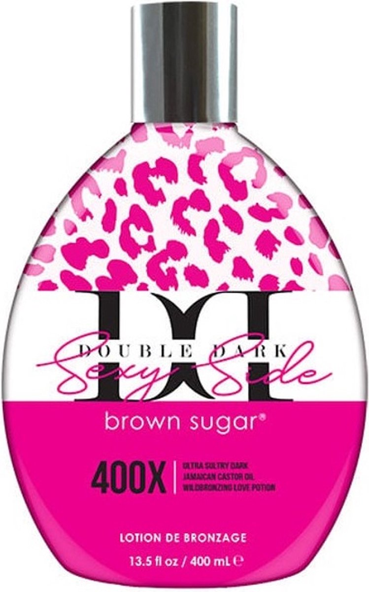 Goedkoopste Brown Sugar Double Dark Sexy Side - zonnebankcreme - 400 x bronzers - 400 ml