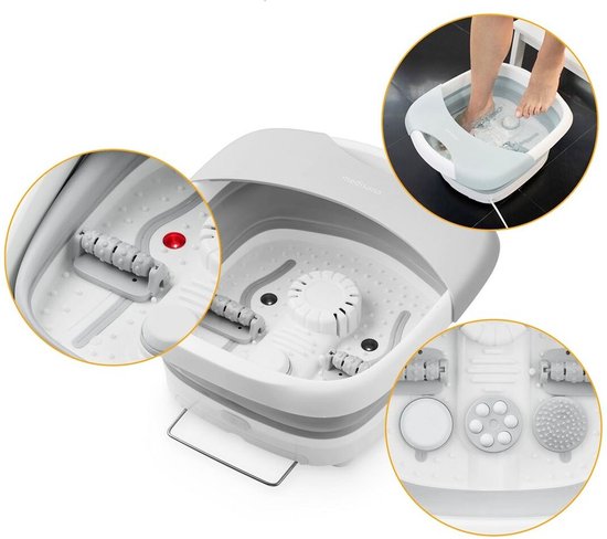 medisana FS 886 - Opvouwbaar voetbubbelbad