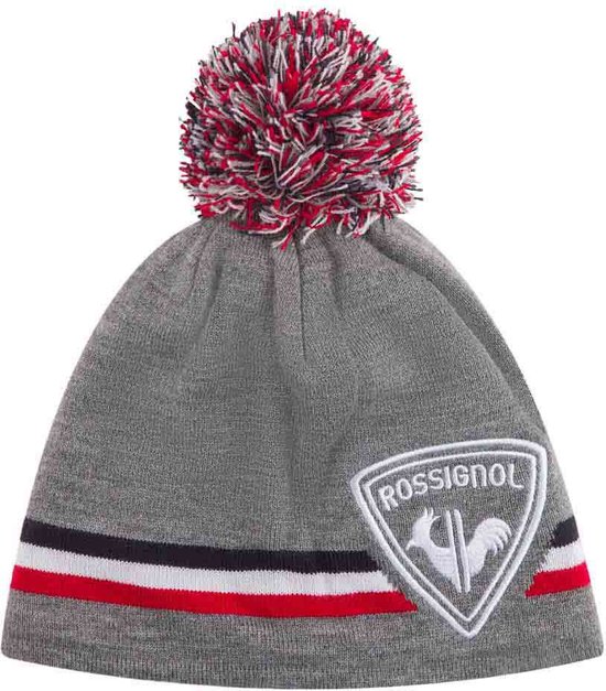 Foto: Rossignol rooster pompon muts grijs man