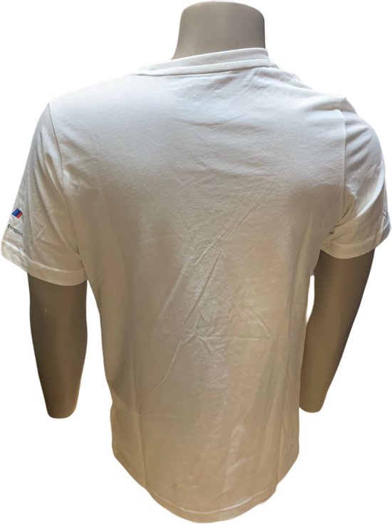 PUMA - BMW MMS Logo Tee - T-shirt - Wit - Mannen - Maat L van PUMA. — afbeelding 3