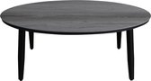 Bijzettafel Mykonos Ovaal 120x75cm | Grey | Aluminium & Kunststof | Normin