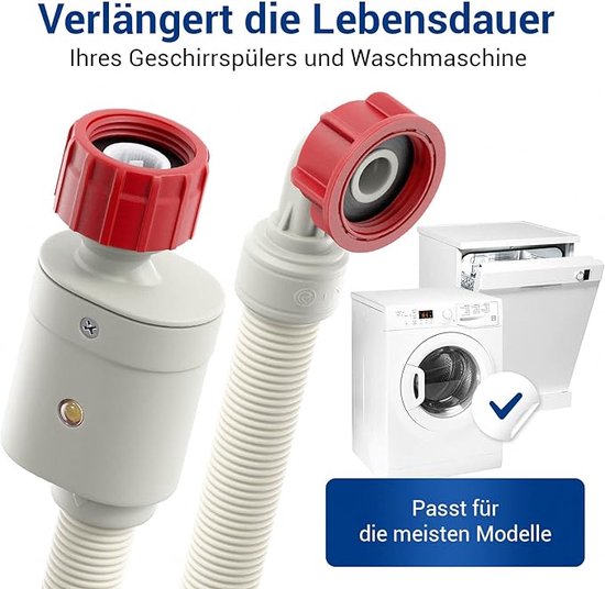 DL-pro Universele 3 m toevoerslang Aquastop slang, watertoevoerslang